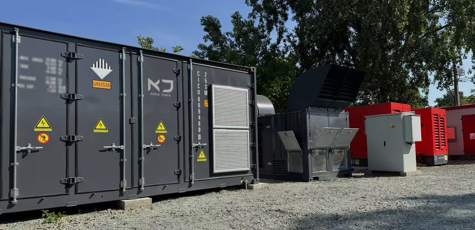 kwaliteit De Opslagsysteem van de containerenergie fabriek